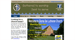 Desktop Screenshot of gloriadeiwichita.com